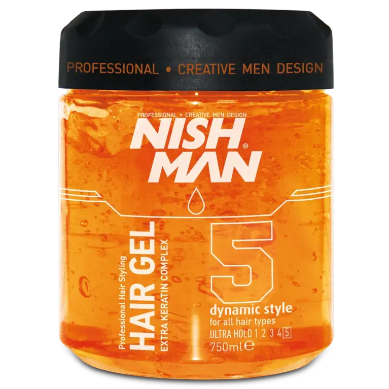 Nishman Hair Gel Dynamic Style 5- ultra hold