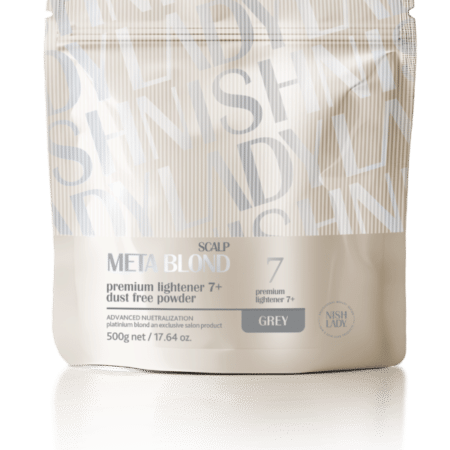 Nishlady Meta Blond Bleaching Powder Premium Lighthener 7+ Grey