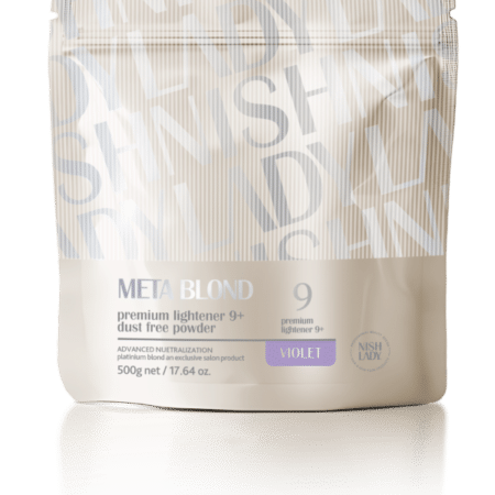Nishlady Meta Blond Bleaching Powder Premium Lighthener 9+ Violet