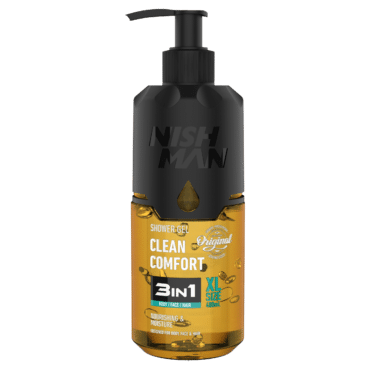 NISHMAN Shower Gel CLEAN COMFORT 3in1