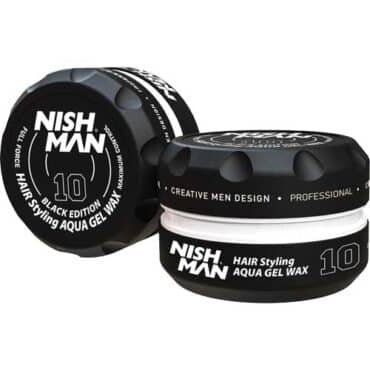 Nishman Hair Styling Aqua Gel Wax 10 – Ultra Hold – 150 ml